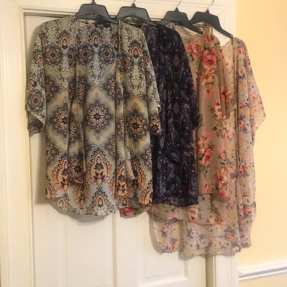 Sheer cover ups (get all 4)